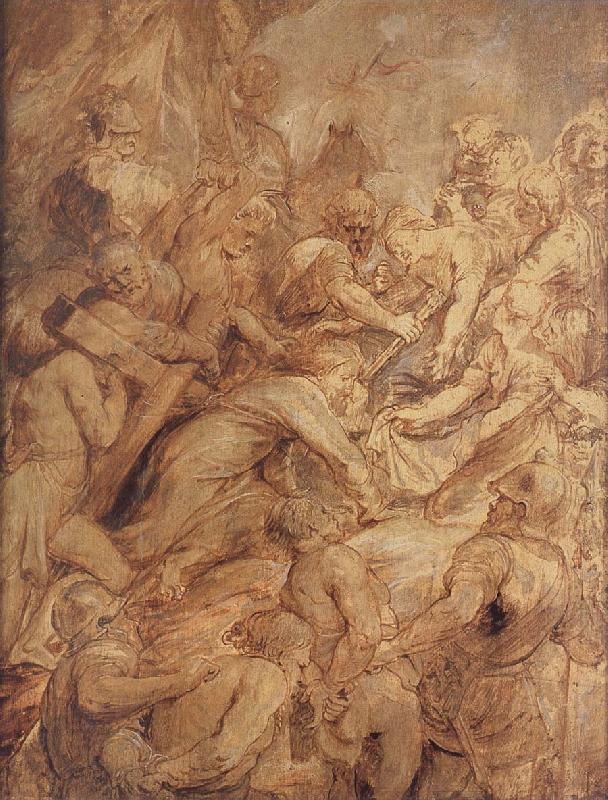 Peter Paul Rubens Go up the cross oil painting picture